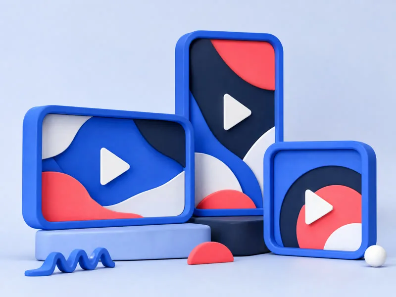 Social media formats in the LinkToVideo recording workflow
